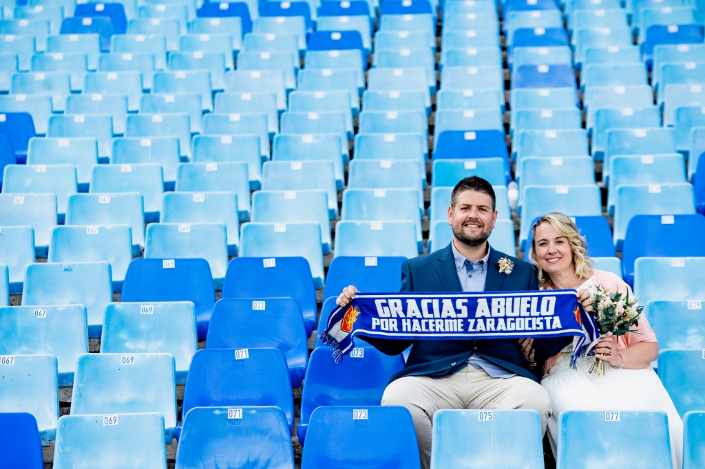 Postboda en La Romareda