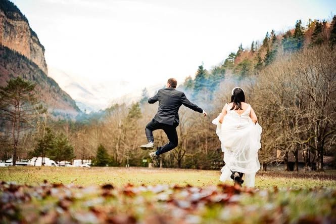 Postboda en el pirineo